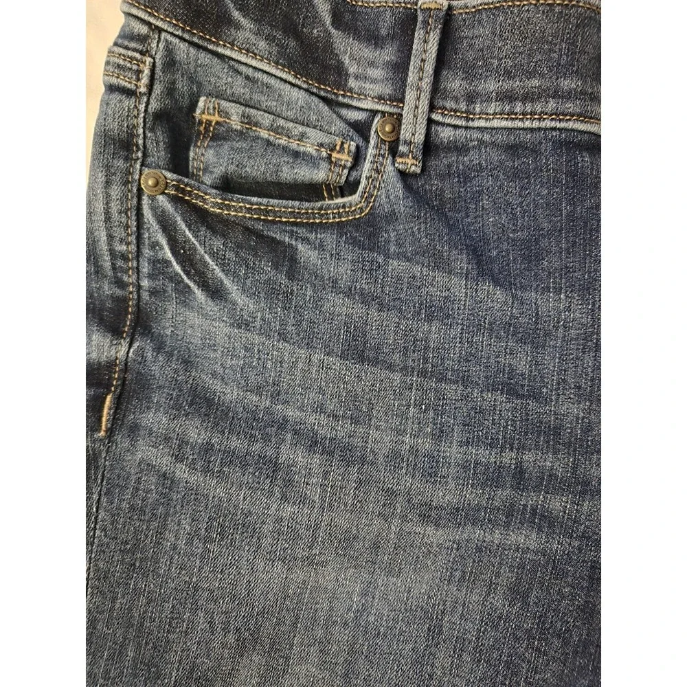 Loft Jeans Women's‎ Size 4 Modern Skinny Crop 5 Pocket Blue Jeans